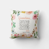 おばあちゃんパーソナライズされたへの贈り物 クッション (正面)