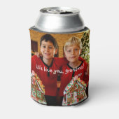おばあちゃんパーソナライズされたクーラーボックスへの贈り物 缶クーラー (缶裏面)