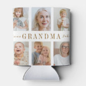 おばあちゃんパーソナライズされたクーラーボックス | カスタム写真 缶クーラー (裏面)