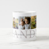 おばあちゃんパーソナライズされたフォトマグカップ ジャンボコーヒーマグカップ (正面)