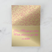 おばあちゃんパーソナライズされた真珠バレンタインカード シーズンカード (内部)