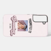 おばあちゃんパープルラベンダーに昇進カスタム写真 SAMSUNG GALAXYケース (裏面横)