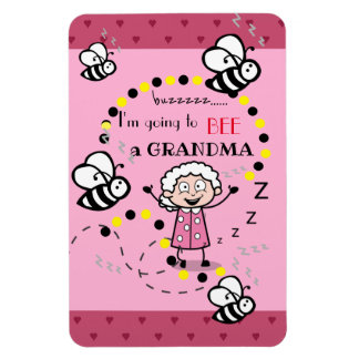 おばあちゃんピンク マグネット