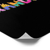 おばあちゃんファミリーブタパーティーデコレーション ポスター (角)