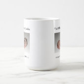 おばあちゃんファースト・マザーズ・デイ新生児写真 コーヒーマグカップ (中央)