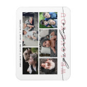 おばあちゃんフォトコラージュ記念 マグネット (縦)