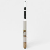 おばあちゃんフォトパープルタイポグラフィ iPhoneケース (左側)