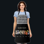 おばあちゃんフラワーガーデンカスタム6名ヴィンテージフローラ エプロン<br><div class="desc">この祖母のガーデンフラワーとグランドキッズ名カスタムデザインは、ヴィンテージの魅力と暖かさの楽しいブレンドパーソナライズされたである。それは彼女の家に植物園の美しいを持ち込む任意の祖母の避難所に完璧な追加である。おばあちゃん素晴らしの庭の本質を捉えたヴィンテージの花イラストレーションを搭載し、お母様の日にユニーク理想的な誕生日プレゼントである。このボホインスパイアフローラデザインは、どの宇宙にも時代を超越したエレガンスのtouchを加え、居心地の良い魅力的な雰囲気を作り出している。愛でデザインされたカスタムこの商品は、愛する孫の名前を含めて個人touchを追加することができる。カスタマイズ可能な文字は、家族の絆を持つ一つの種類のギフト祝を確実に確保する。息子と娘の名前を含めると、気持ちの層が追加され、おばあちゃんの大切な記念品となる。フローラのモチーフとパーソナライズされた孫の名前は、おばあちゃんが大切にする傑作だ。この思慮深く感傷的な贈り物であなたの祖母を驚かせ、彼女の庭を見て彼女の顔が光る来のを見なさい。</div>