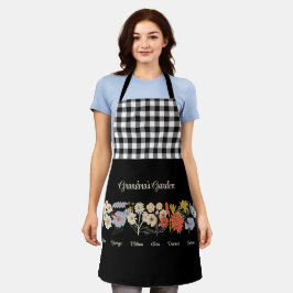 おばあちゃんフラワーガーデンカスタム6名ヴィンテージフローラ エプロン