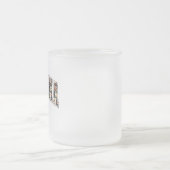 おばあちゃんフローラフロストマグ フロストグラスマグカップ (中央)