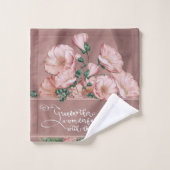 おばあちゃんフローラHバスタオルセット付引用文 バスタオルセット (ウォッシュタオル)