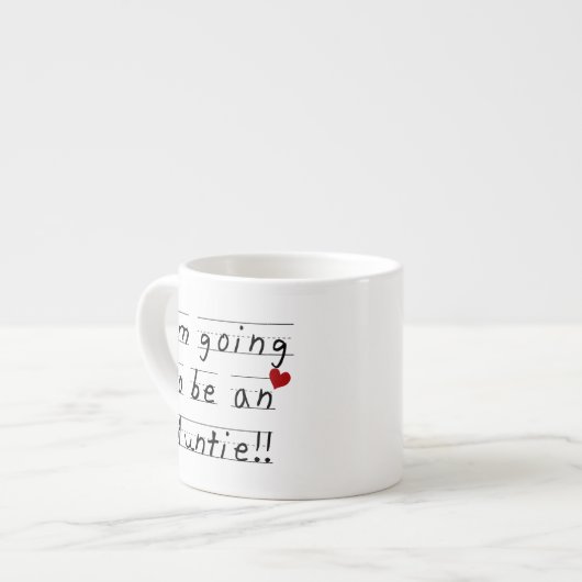 おばあちゃんプリントTシャツとギフト エスプレッソカップ (正面左)