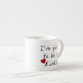 おばあちゃんプリントTシャツとギフト エスプレッソカップ (正面右)