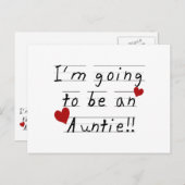 おばあちゃんプリントTシャツとギフト ポストカード (正面/裏面)