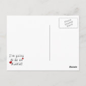 おばあちゃんプリントTシャツとギフト ポストカード (裏面)