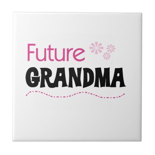 おばあちゃんプレゼント タイル (正面)