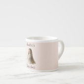 おばあちゃんプレゼント – 孫の名前&写真 – エスプレッソカップ (正面右)