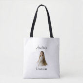 おばあちゃんプレゼント – 孫の名前&写真 –  トートバッグ (正面)