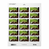 おばあちゃんベーキング住所 シール (フルシート)