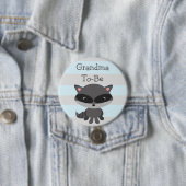 おばあちゃんボタンラクーンウッドランズテーマ 缶バッジ (インサイチュ)