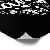 おばあちゃんポスター、かわいいナナのポスター、母の日 ポスター (角)