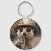 おばあちゃんメルカトのワイン時間。 キーホルダー (正面)