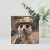 おばあちゃんメルカトのワイン時間。 サンキューカード (スタンド正面)