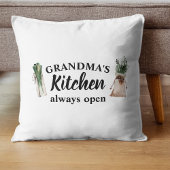 おばあちゃんモダンの台所はいつも開いたギフト最高のだ クッション