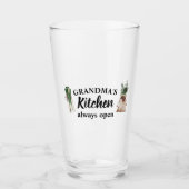 おばあちゃんモダンの台所はいつも開いたギフト最高のだ タンブラーグラス (正面)