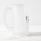 おばあちゃんモダンの台所はいつも開いたギフト最高のだ フロストグラスビールジョッキ (左)