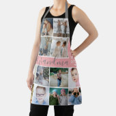 おばあちゃんモダンフォトコラージュ全プリント エプロン (インサイチュ)