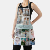 おばあちゃんモダンフォトコラージュ全プリント エプロン (インサイチュ)