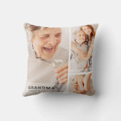 おばあちゃんモダン記念幾何写真集 クッション (裏面)