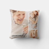 おばあちゃんモダン記念幾何写真集 クッション (正面)