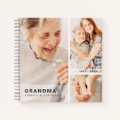 おばあちゃんモダン記念幾何写真集 ノートブック (正面)