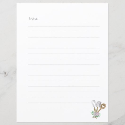 おばあちゃんレシピ |国のパーソナライズされたレシピ (裏面)