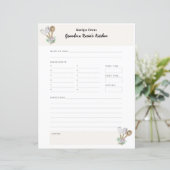 おばあちゃんレシピ |国のパーソナライズされたレシピ (スタンド正面)