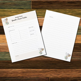 おばあちゃんレシピ |国のパーソナライズされたレシピ