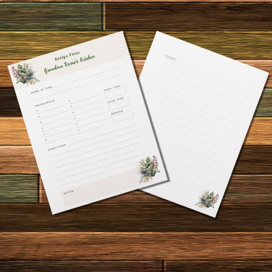 おばあちゃんレシピ |素朴パーソナライズされたレシピ