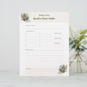 おばあちゃんレシピ |素朴パーソナライズされたレシピ (スタンド正面)