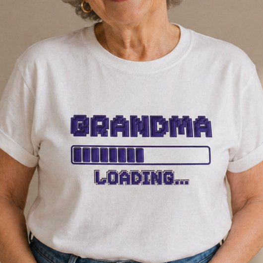 おばあちゃんロード中 プレグナンシーお披露目Tシャツ Tシャツ