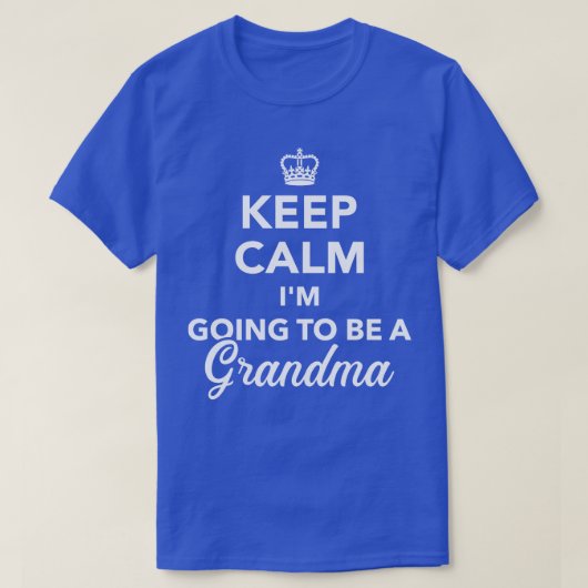 おばあちゃん保になる落ち着いて Tシャツ (デザイン正面)