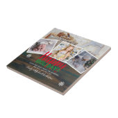 おばあちゃん写真ギフトグランドパグランドキッズコラージュ タイル (側面)