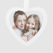 おばあちゃん写真クリスマス オーナメント (正面)