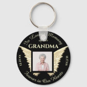 おばあちゃん写真記念キーチェーン キーホルダー (正面)