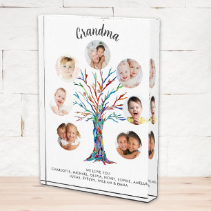 おばあちゃん写真記念フォトブロック フォトブロック