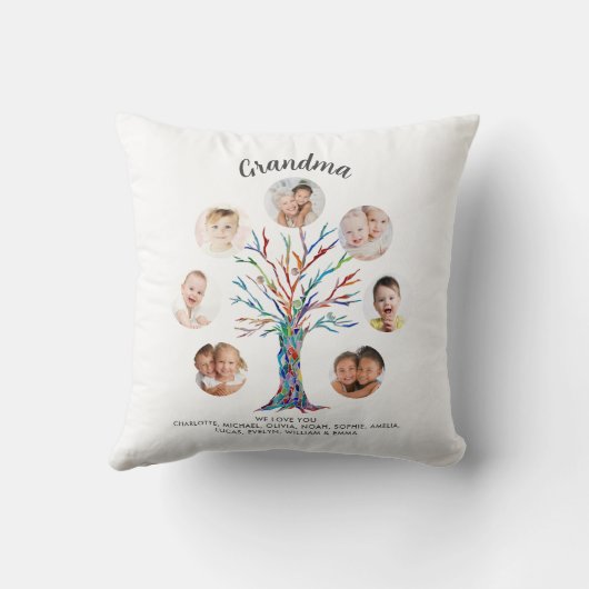 おばあちゃん写真記念 クッション (裏面)