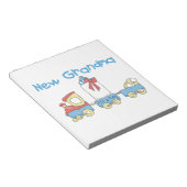 おばあちゃん列車の新しいプレゼント ノートパッド (アングル)