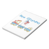 おばあちゃん列車の新しいプレゼント ノートパッド (回転)