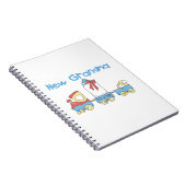 おばあちゃん列車の新しいプレゼント ノートブック (右側)